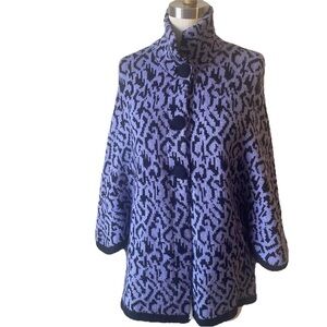 Alpaca Warehouse Alpaca Yarn Sweater Poncho Cape OS